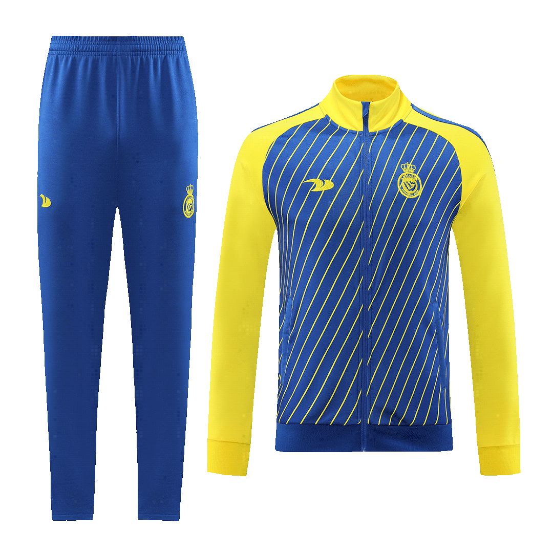 Al Nassr Training Jacket Kit (Top+Pants) Blue 2022/23 - Reps Jerseys