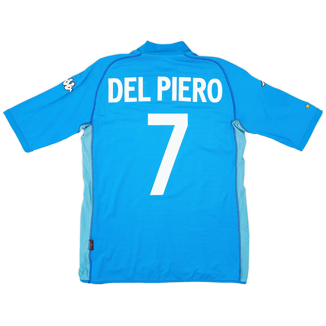 DEL PIERO #7 Retro Italy Home Jersey World Cup 2002 - Reps Jerseys