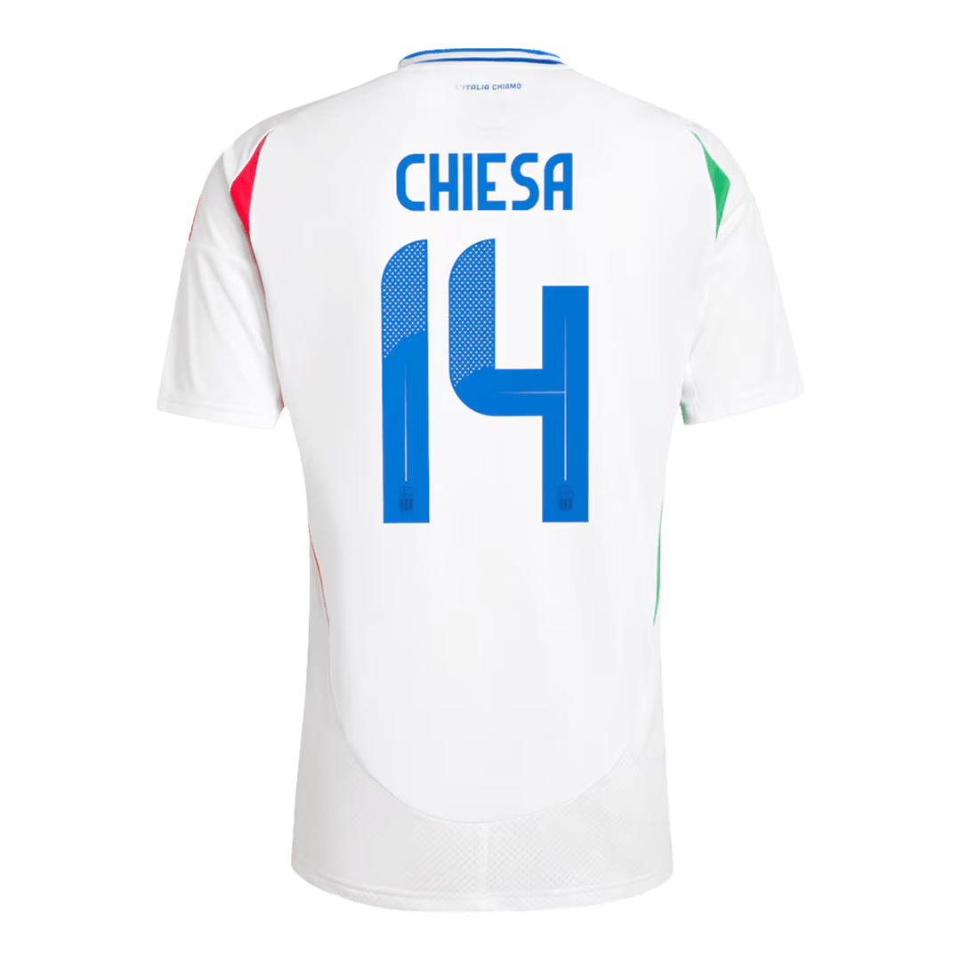 [Super Replica] CHIESA #14 Italy Away Jersey Euro 2024 - Reps Jerseys