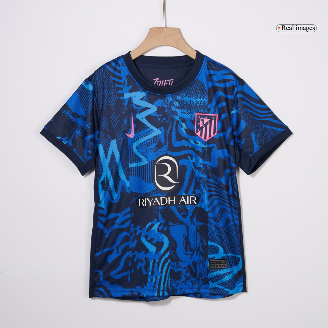 Kids Atletico Madrid Third Full Kit(Jersey+Shorts+Socks) 2024/25 - Reps Jerseys