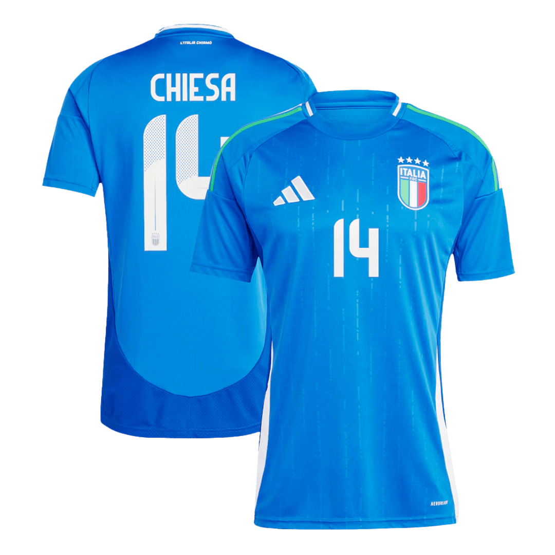 [Super Replica] CHIESA #14 Italy Home Jersey Euro 2024 - Reps Jerseys