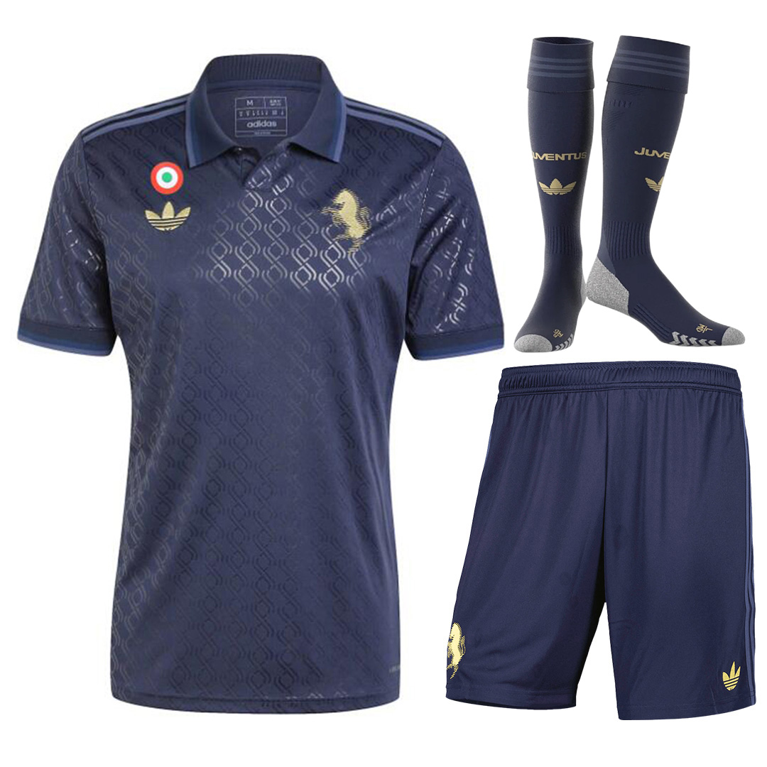 Juventus Third Full Kit(Jersey+Shorts+Socks) 2024/25 - Reps Jerseys