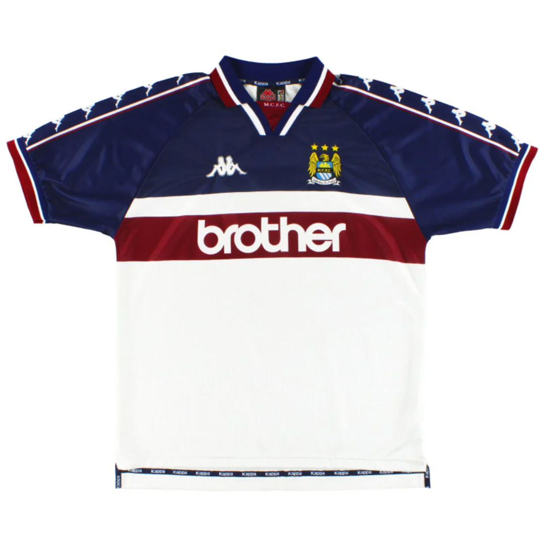 Retro Manchester City Away Jersey 1997/98 - Reps Jerseys