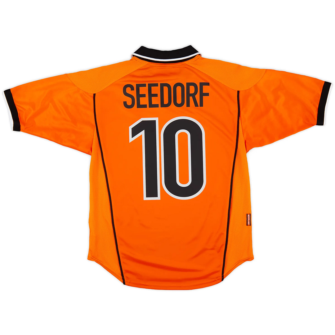SEEDORF #10 Netherlands Retro Jersey Home World Cup 1998 - Reps Jerseys