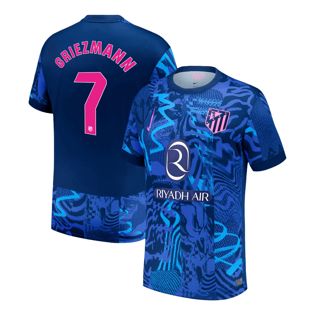GRIEZMANN #7 Atletico Madrid Third Jersey 2024/25 - Reps Jerseys