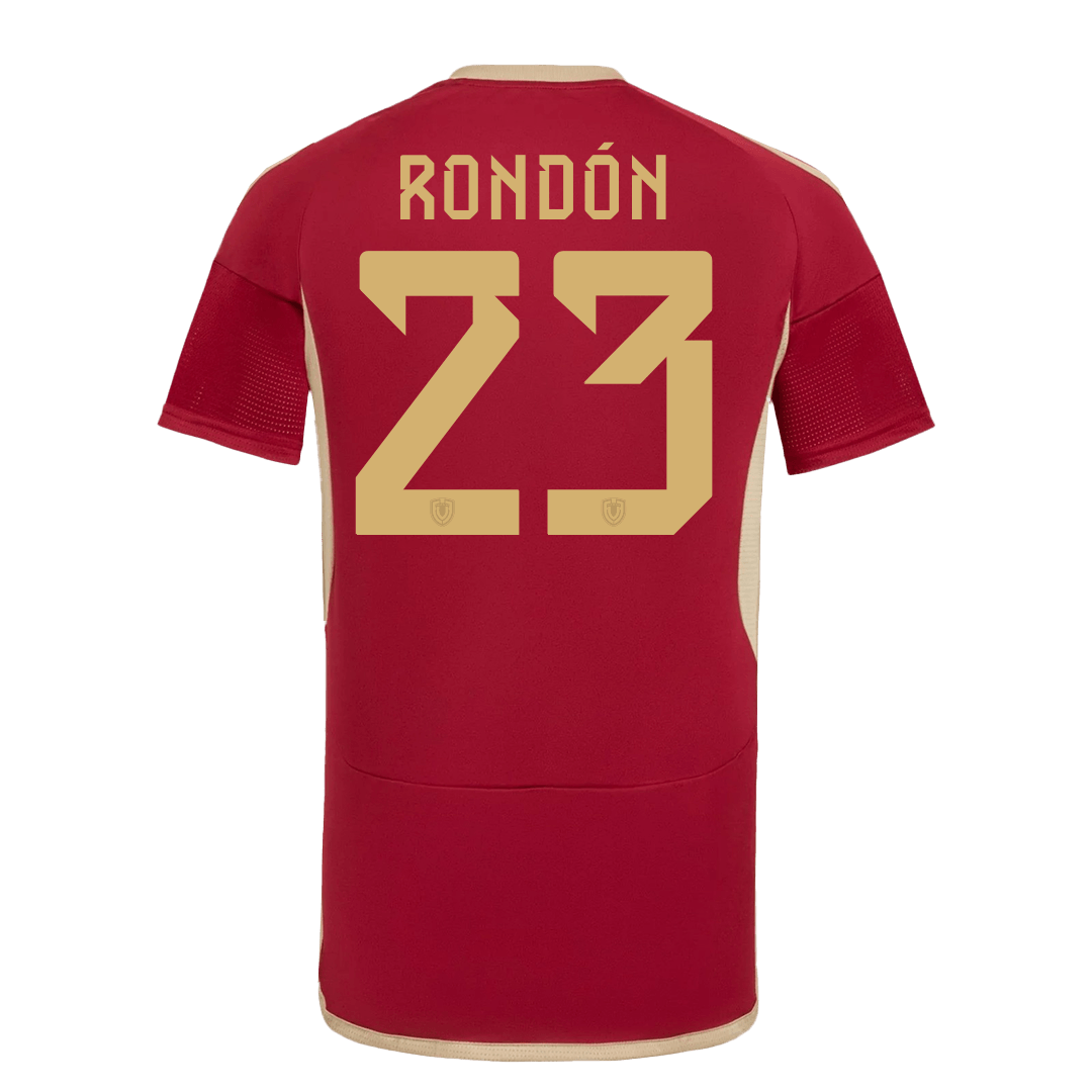 RONDÓN #23 Venezuela Home Jersey Copa America 2024 - Reps Jerseys