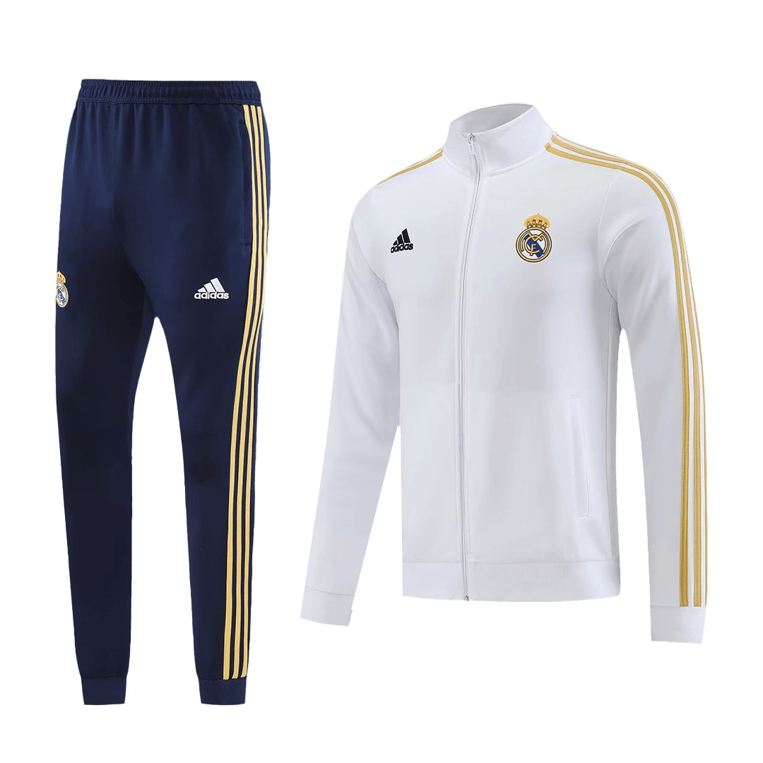 Real Madrid Training Kit Jacket+Pants White 2023/24 - Reps Jerseys