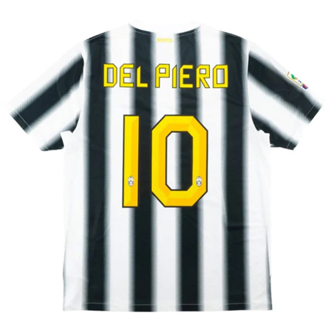 Del Piero #10 Retro Juventus Home Jersey 2011/12 - Reps Jerseys