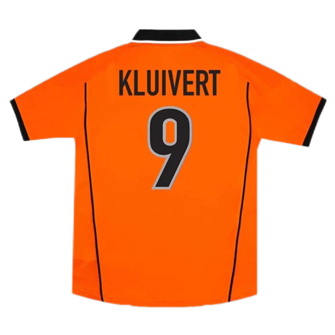 KLUIVERT #9 Retro Netherlands Home Jersey World Cup 1998 - Reps Jerseys