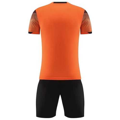 NK-907 Customize Team Orange Soccer Jersey Kit(Shirt+Short) - Reps Jerseys