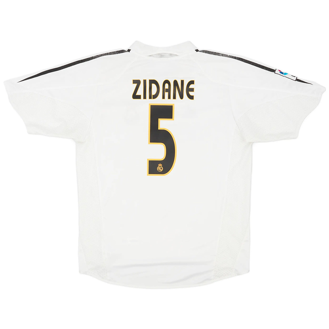 Zidane #5 Real Madrid Retro Jersey Home 2004/05 - Reps Jerseys
