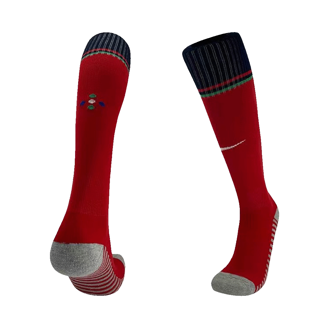 Portugal Home Soccer Socks 2024 - Reps Jerseys
