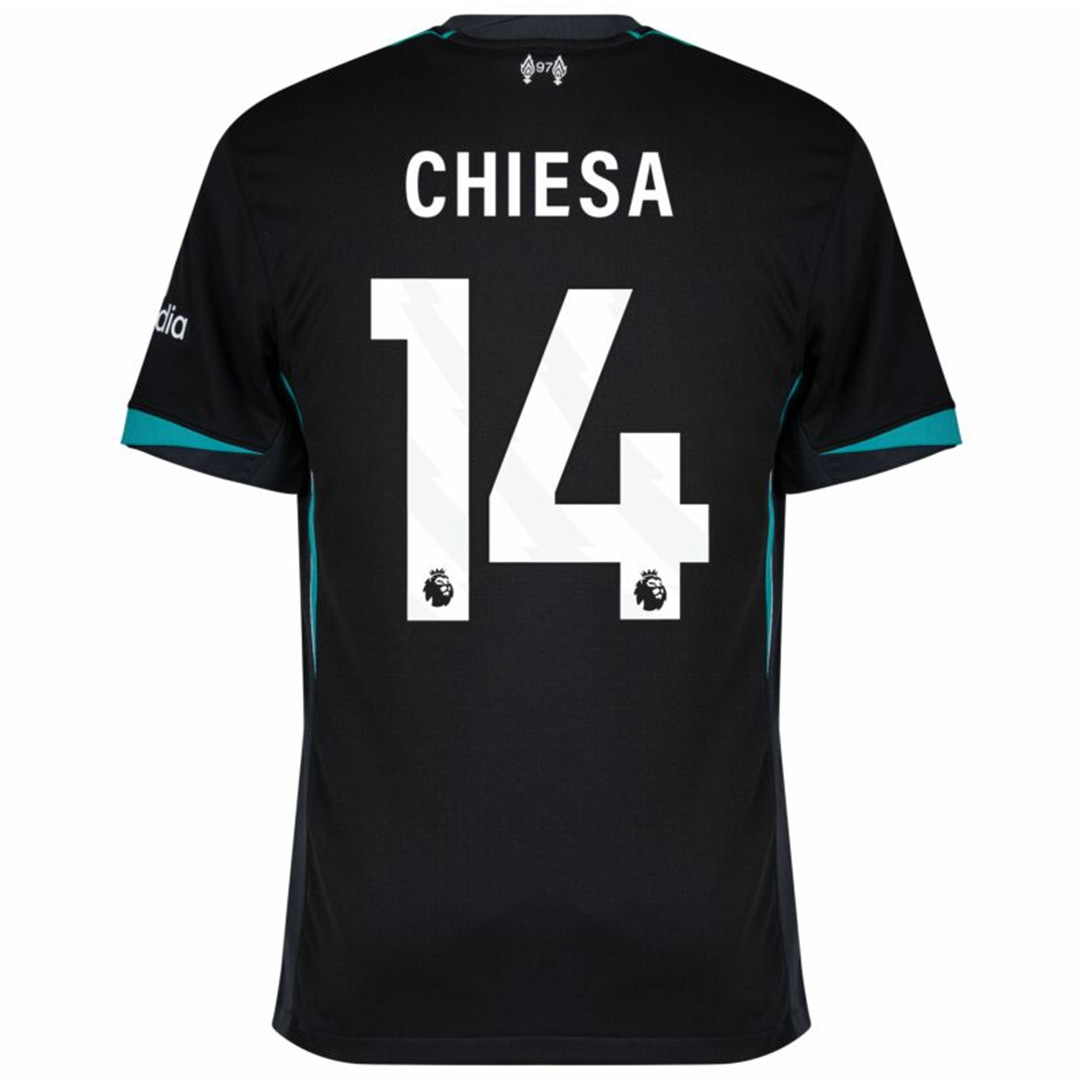 [Super Replica] CHIESA #14 Liverpool Away Jersey 2024/25 - Reps Jerseys