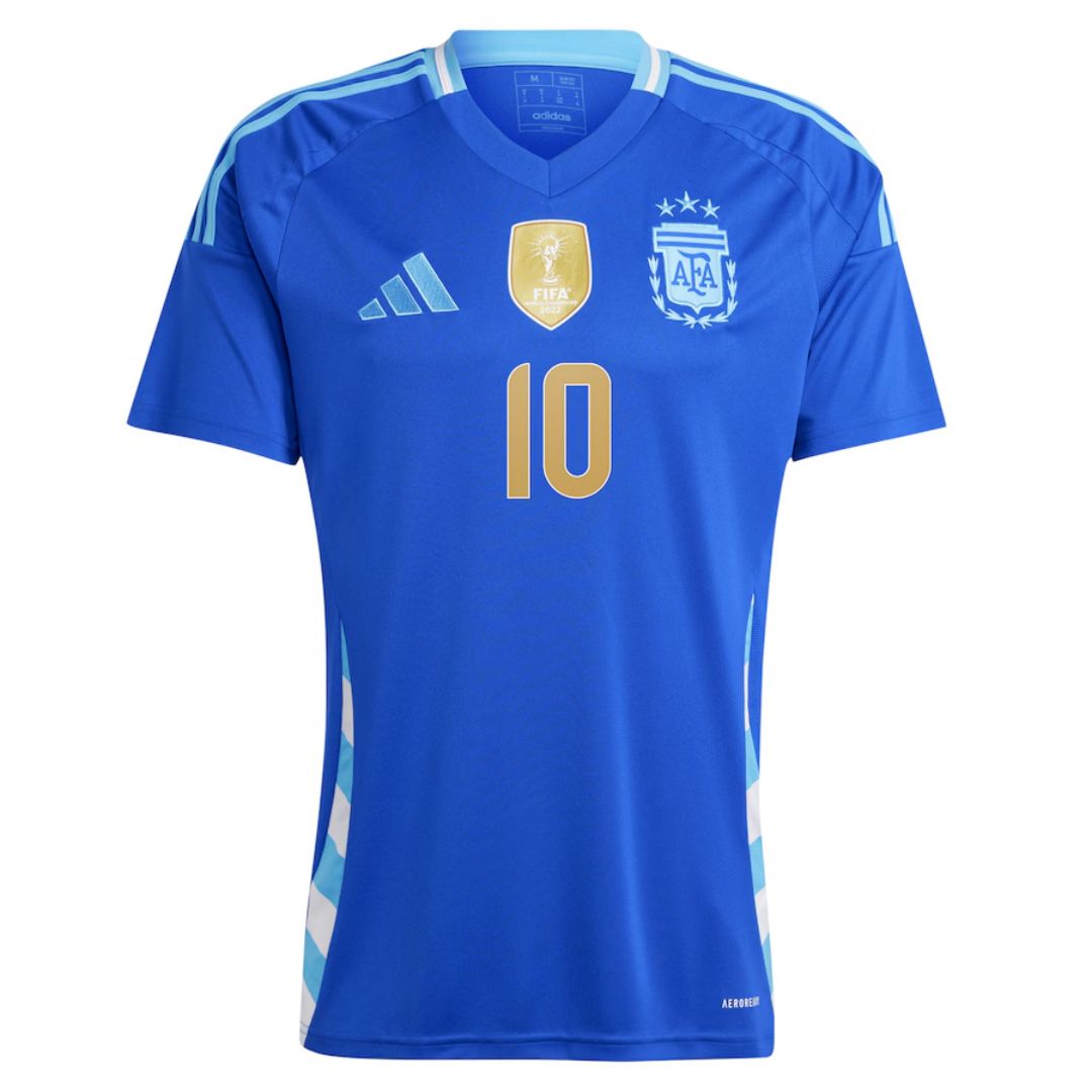 [Super Replica] Messi #10 Argentina Away Jersey Copa America 2024 - Reps Jerseys