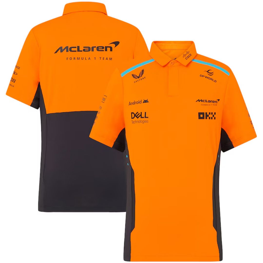 McLaren F1 Racing Team Polo Orange 2024 - Reps Jerseys