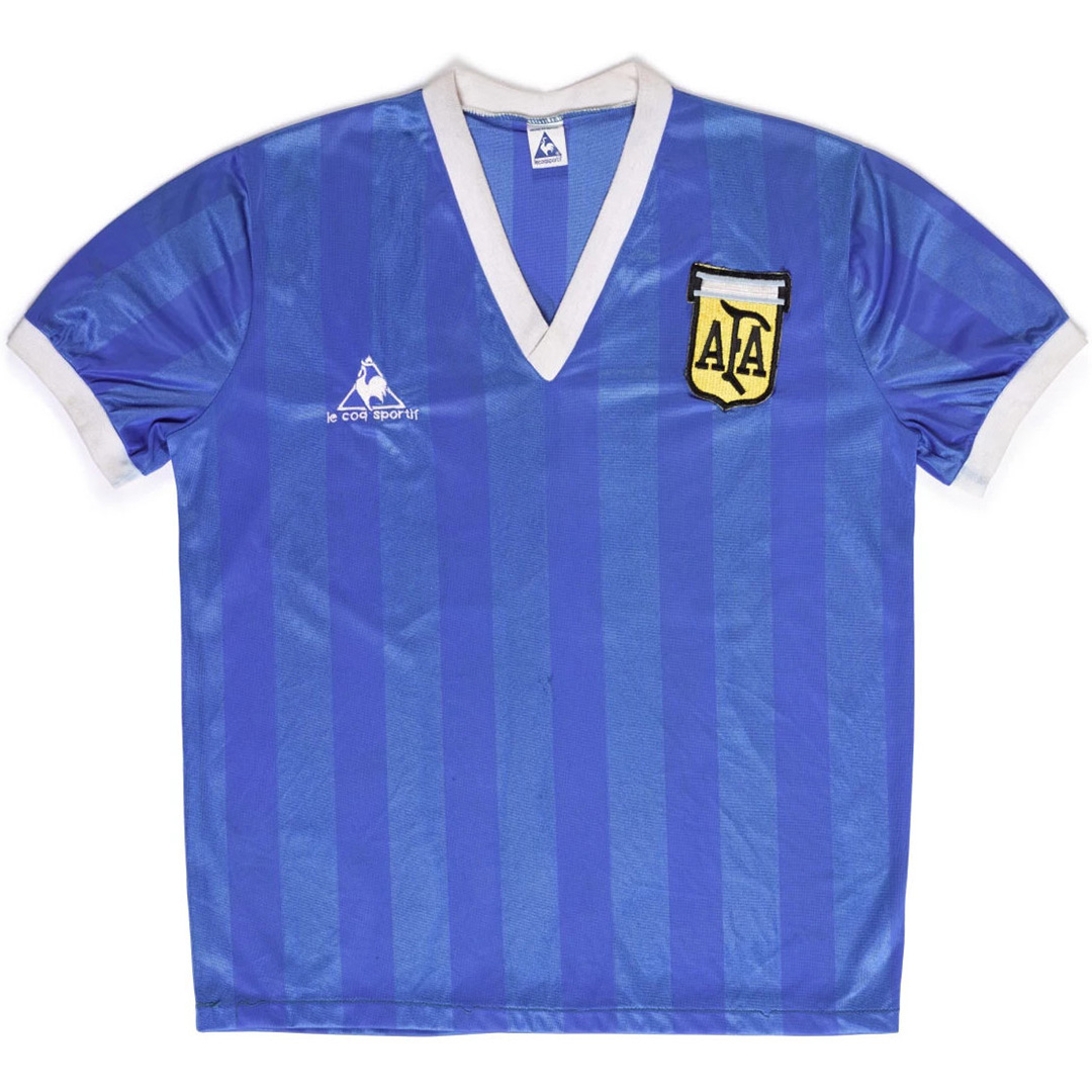 Retro Argentina Away Jersey World Cup 1986 - Reps Jerseys