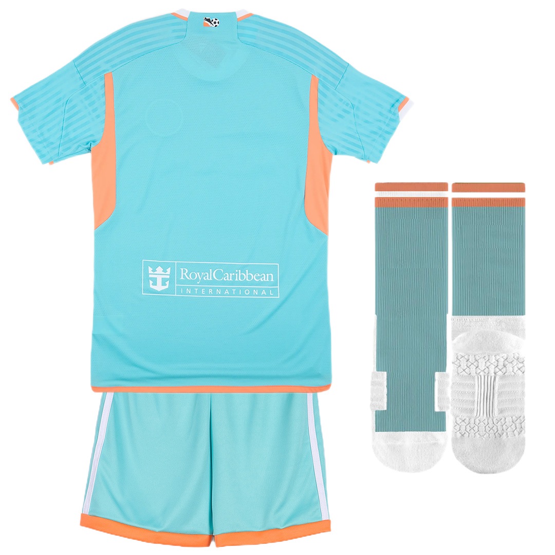 Kids Inter Miami CF Third Full Kit(Jersey+Shorts+Socks) 2024 - Reps Jerseys