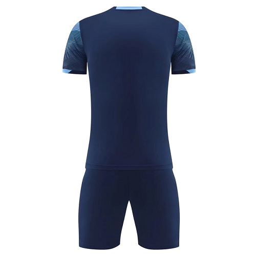 NK-907 Customize Team Navy&Blue Soccer Jersey Kit(Shirt+Short) - Reps Jerseys
