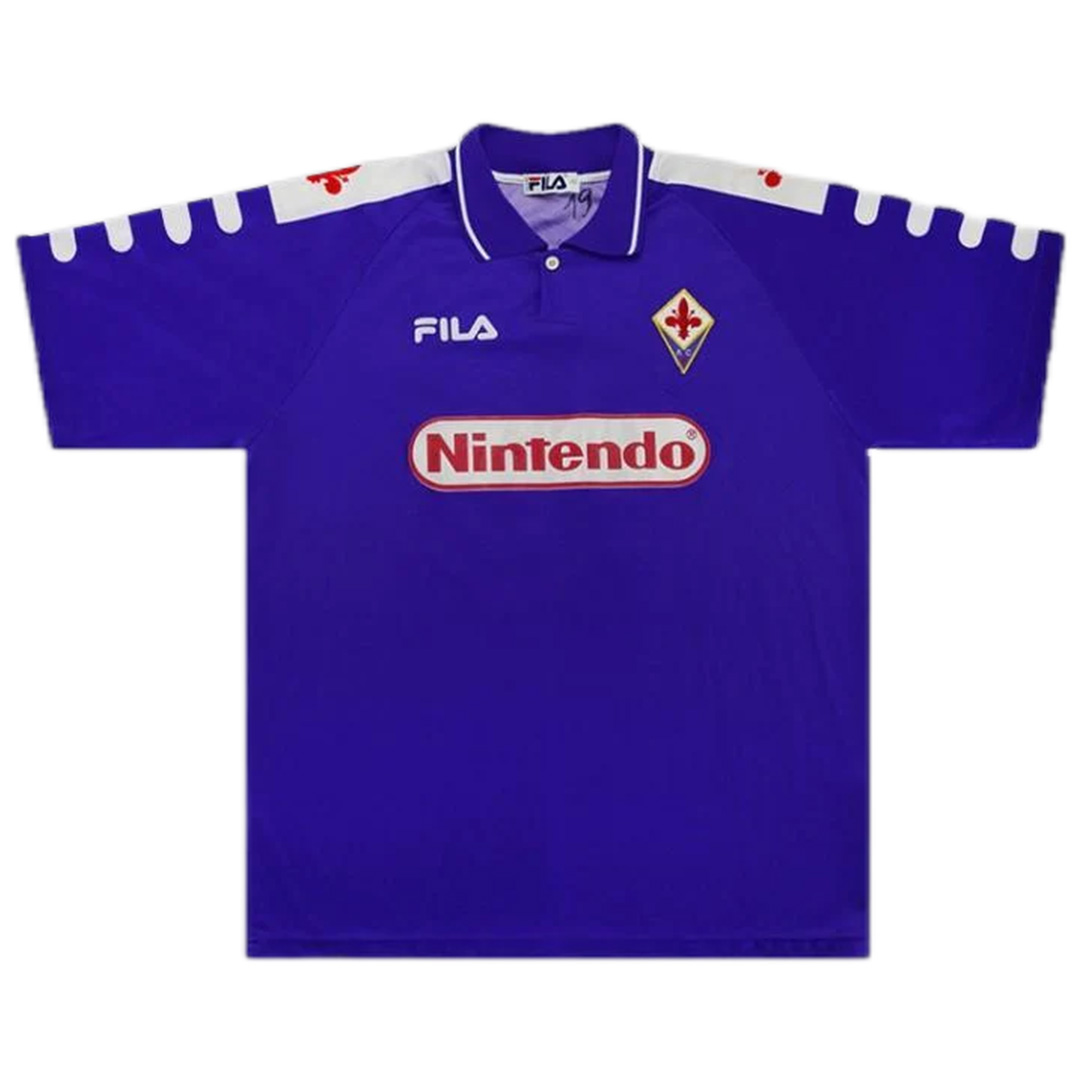 BATISTUTA #9 Retro Fiorentina Home Jersey 1998/99 - Reps Jerseys