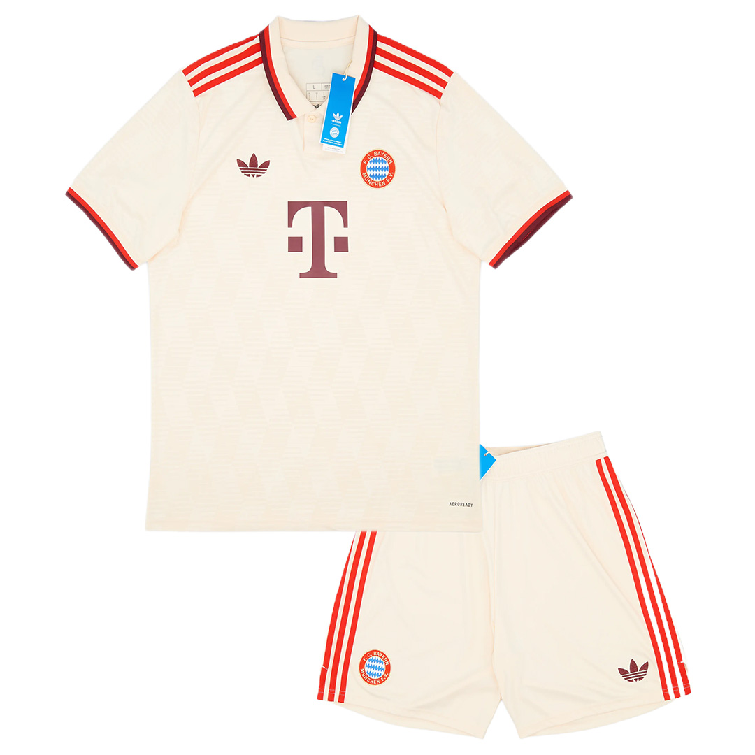 Kids Bayern Munich Third Kit(Jersey+Shorts) 2024/25 - Reps Jerseys