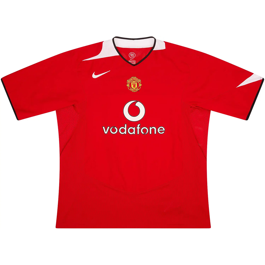 Rooney #8 Retro Manchester United Home Jersey 2005/06 - Reps Jerseys