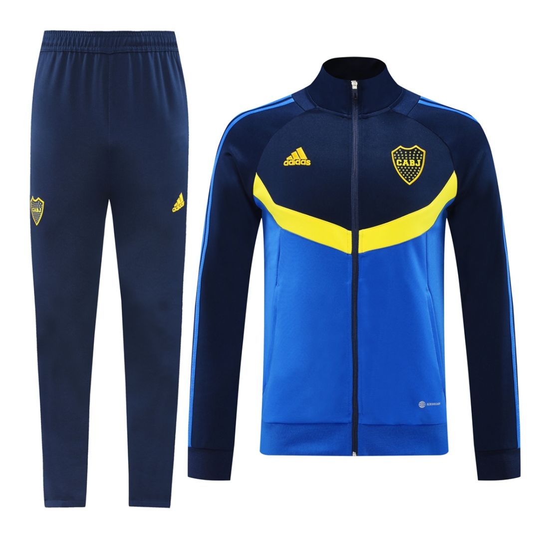 Boca Juniors Training Kit (Jacket+Pants) Blue 2024/25 - Reps Jerseys