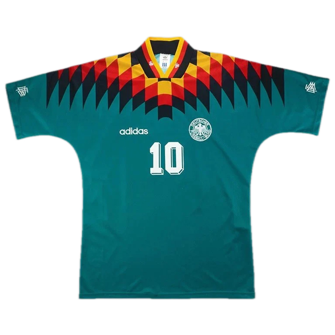 Germany MATTHÄUS #10 Retro Jersey Away World Cup 1994 - Reps Jerseys