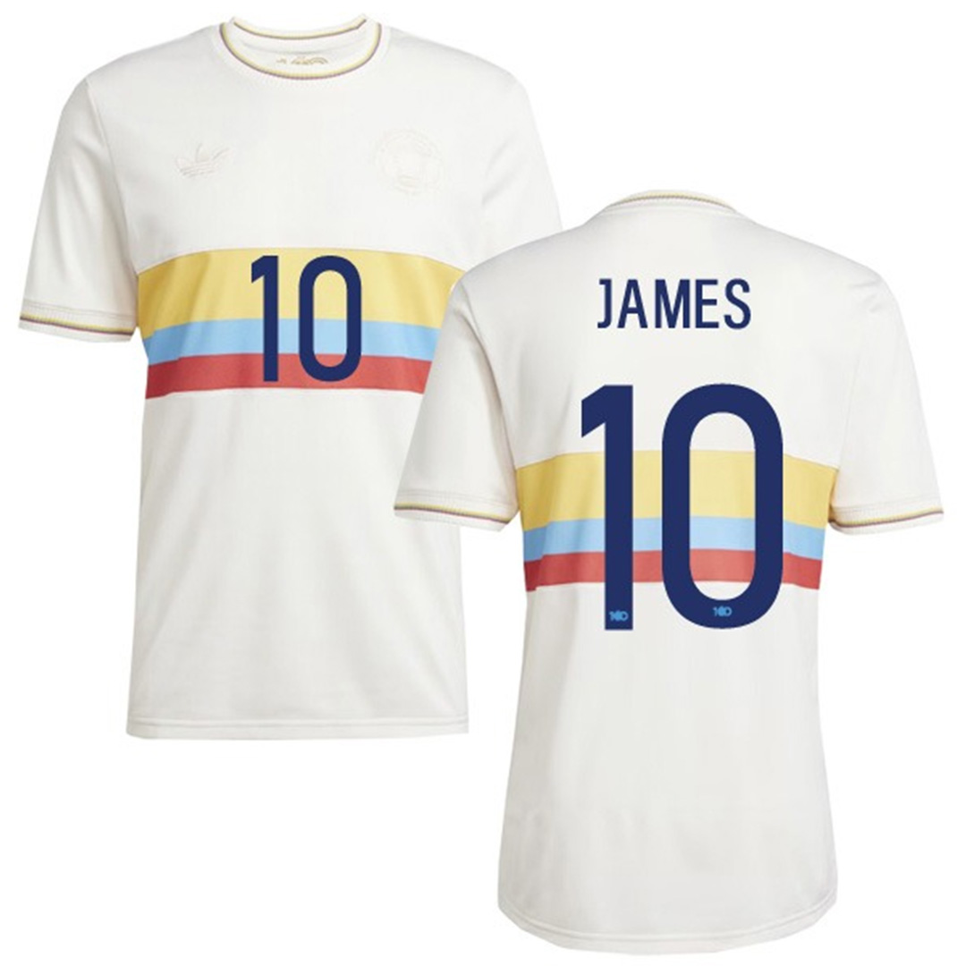 JAMES #10 Colombia Centenary Collection Jersey 2024 - Reps Jerseys