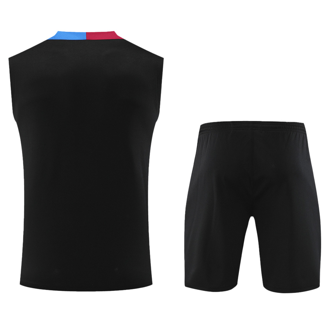 Barcelona Pre-Match Vest Kit(Jersey+Shorts) 2024/25 - Reps Jerseys