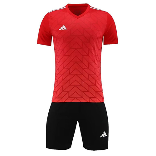 Customize Team Jersey Kit(Shirt+Short) Red 731 - Reps Jerseys