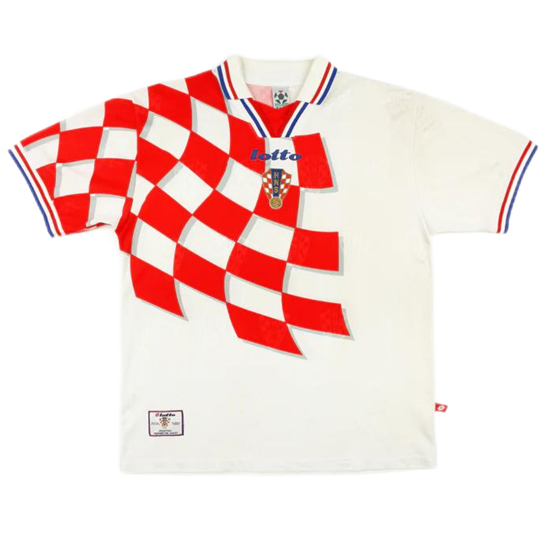 Classic Croatia Home Jersey World Cup 1998 - Reps Jerseys