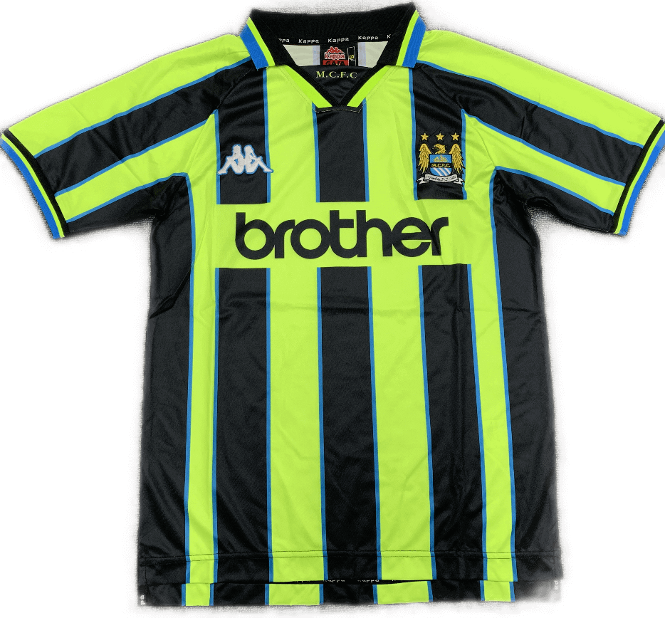 Retro Manchester City Away Jersey 1998/99 - Reps Jerseys