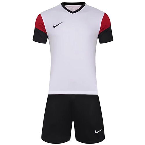 NK-761 Customize Team Jersey Kit(Shirt+Short) White - Reps Jerseys