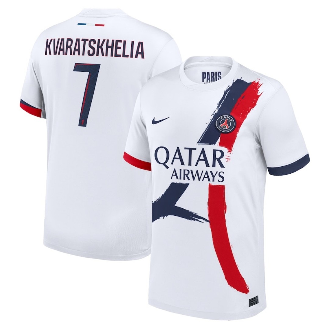 KVARATSKHELIA #7 PSG Away Jersey 2024/25 - [Super Replica] - Reps Jerseys