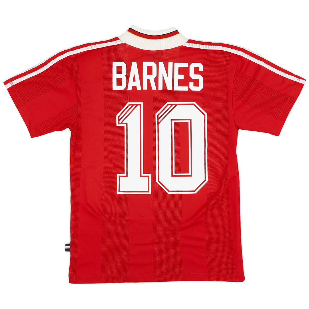 BARNES #10 Retro Liverpool Home Jersey 1995/96 - Reps Jerseys