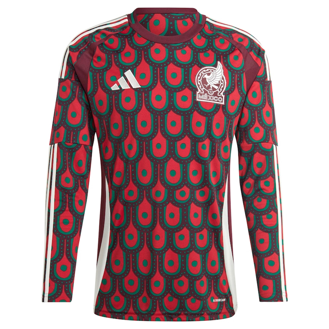 Mexico Home Long Sleeve Jersey Copa America 2024 - Reps Jerseys