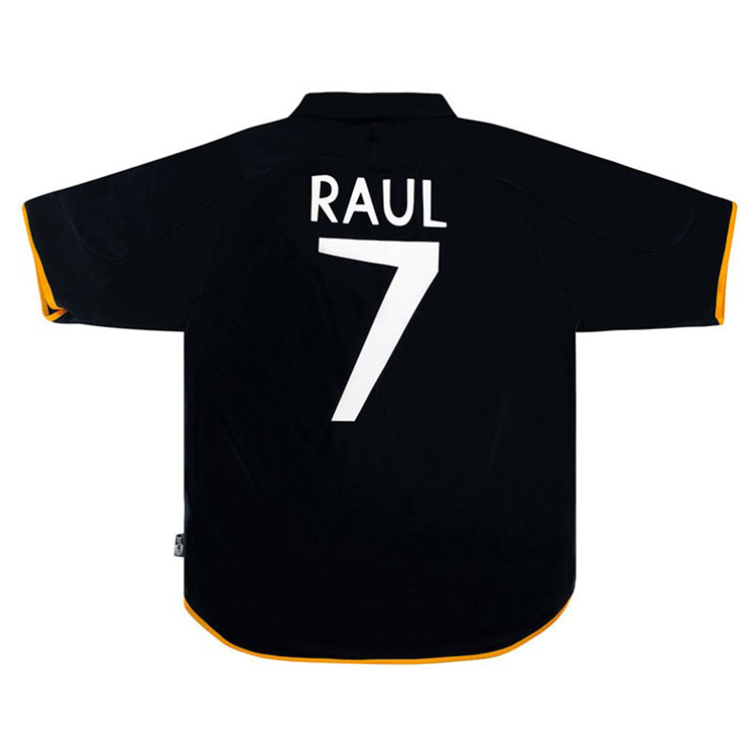 Real Madrid RAUL #7 Retro Away Jersey 1999/01 - Reps Jerseys