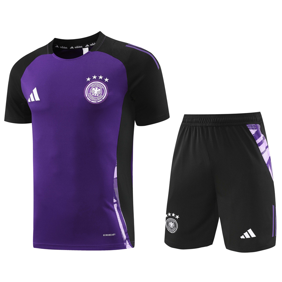 Germany Training Kit (Jersey+Shorts) Purple Euro 2024 - Reps Jerseys