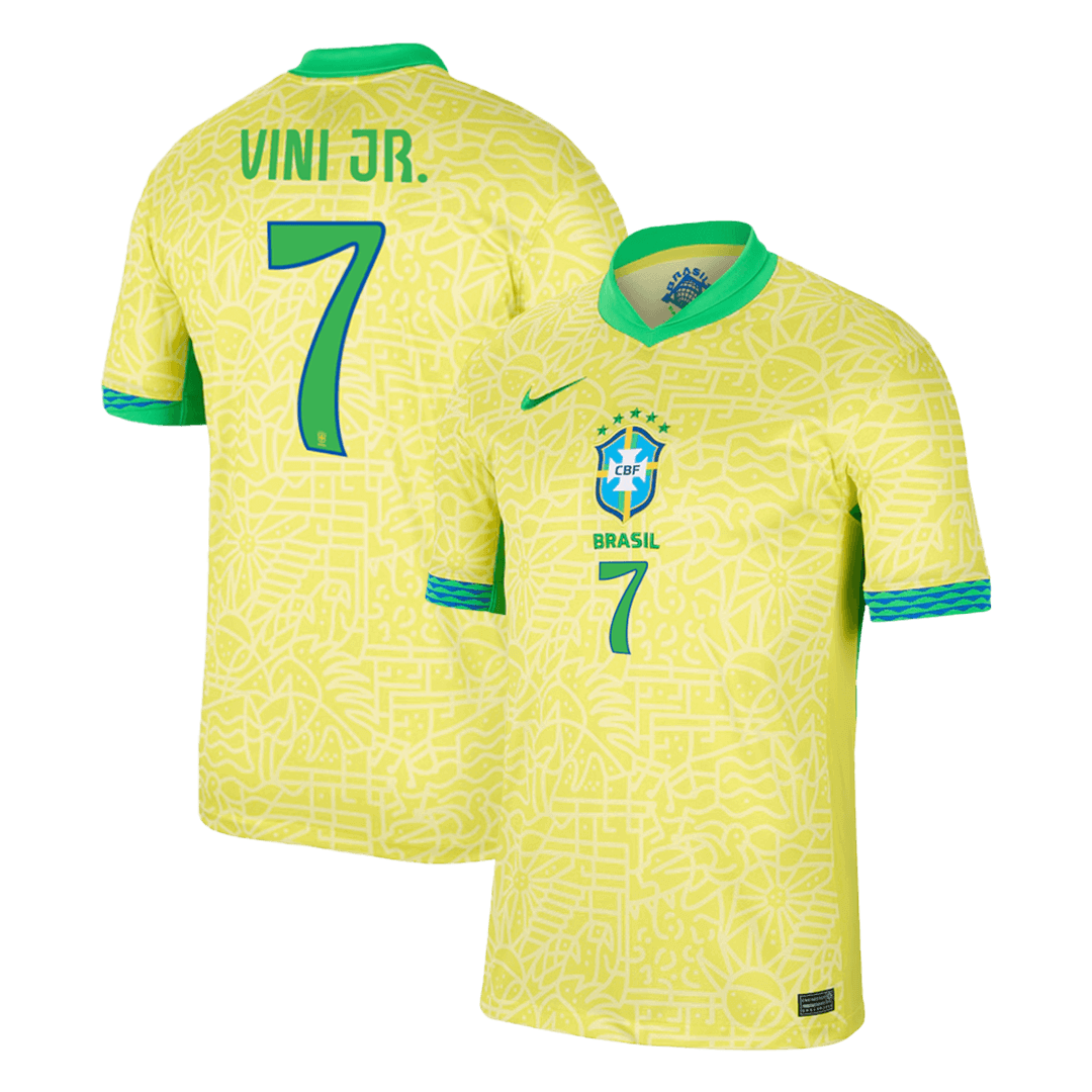 [Super Replica] VINI JR. #7 Brazil Home Jersey Copa America 2024 - Reps Jerseys