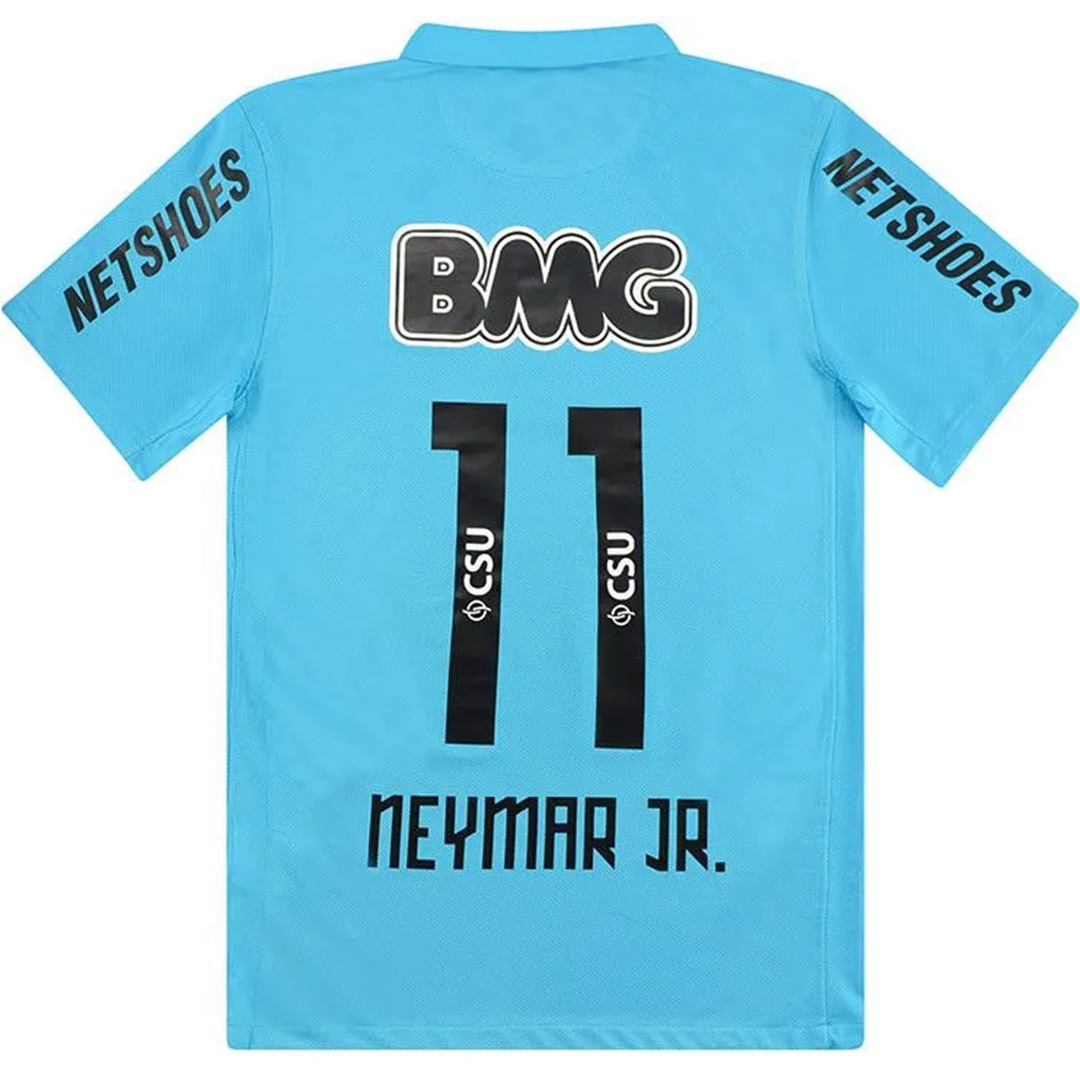 Neymar Jr #11 Retro Santos FC Third Jersey 2012 - Reps Jerseys