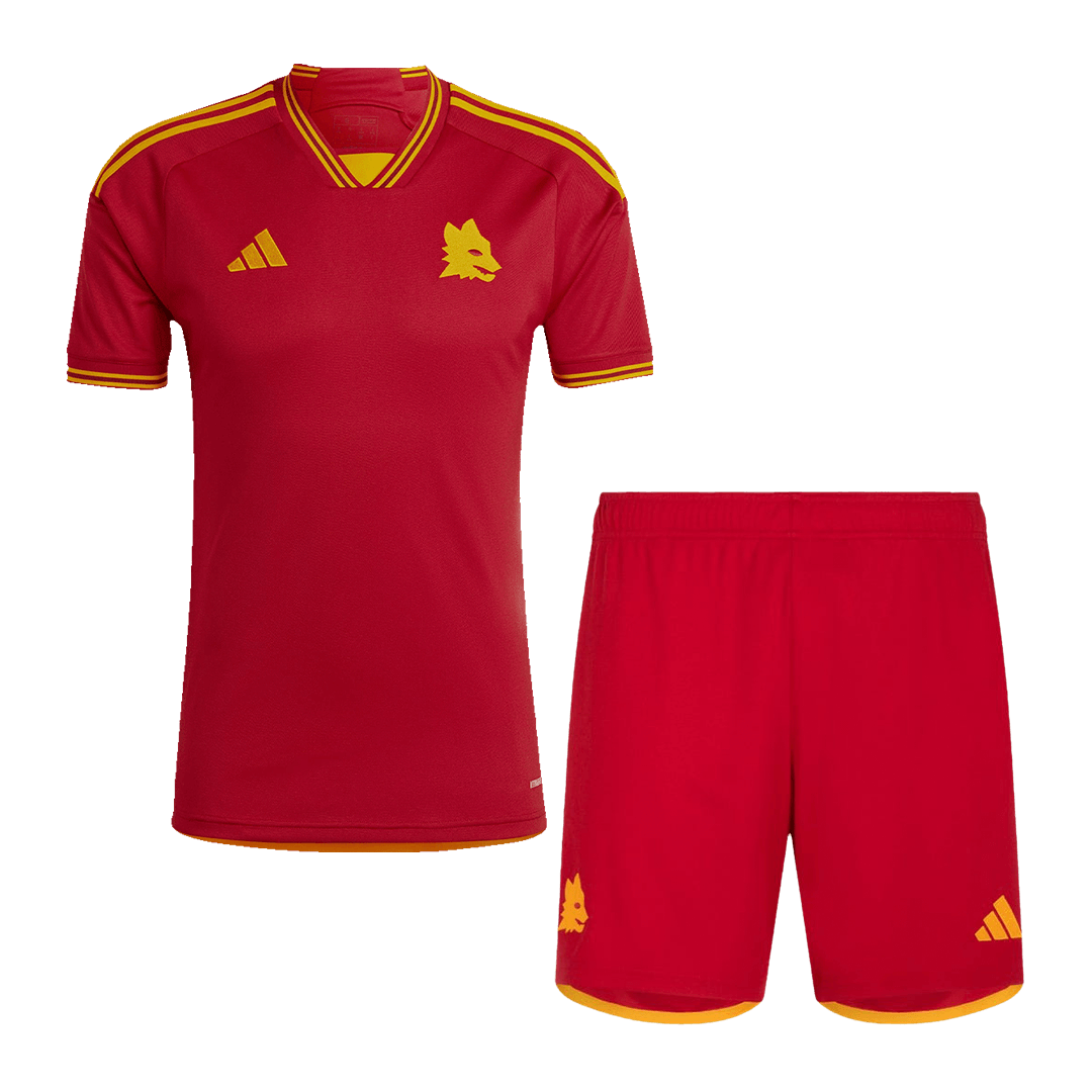 Roma Kit Home Jersey+Shorts 2023/24 - Reps Jerseys