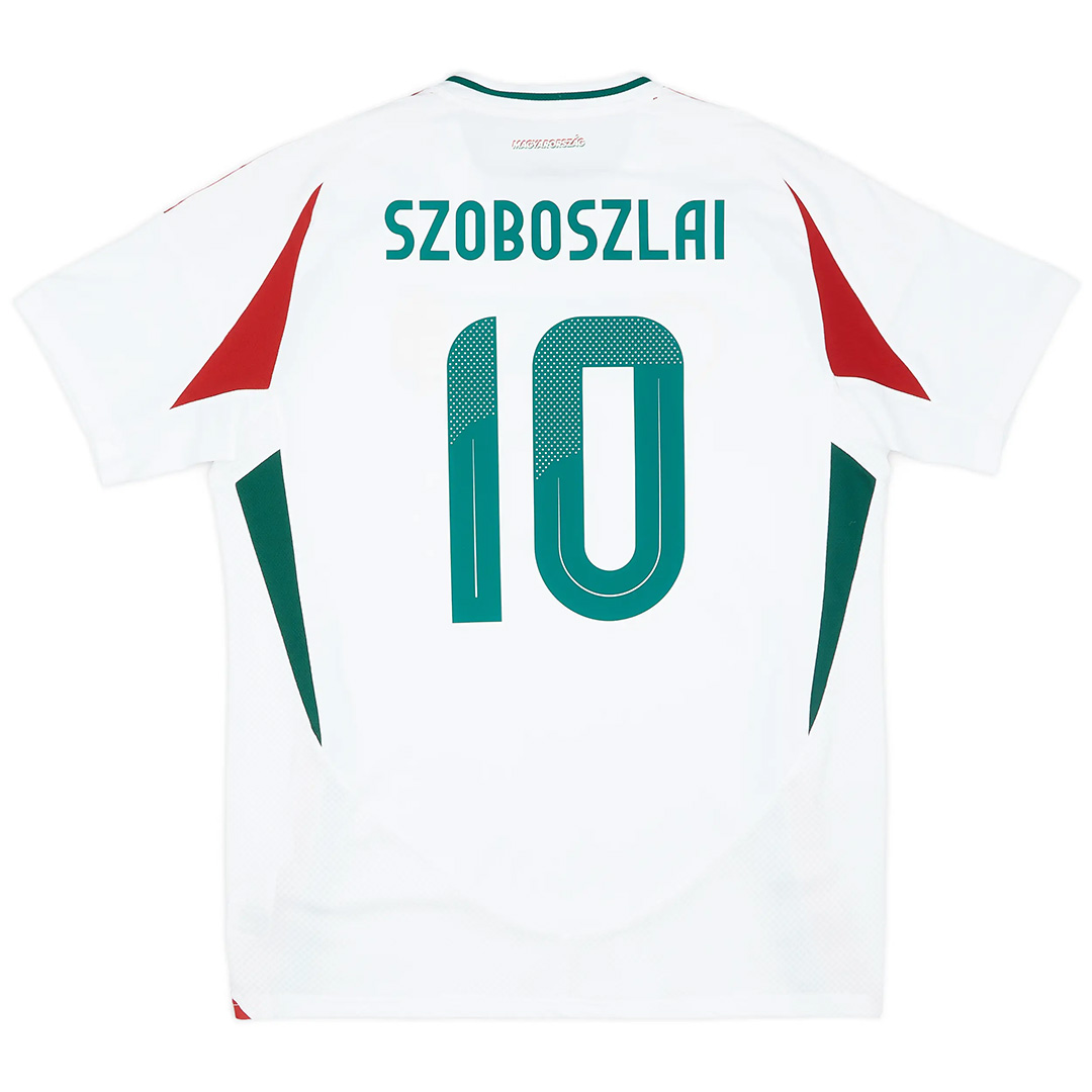 Szoboszlai #10 Hungary Away Jersey Euro 2024 - Reps Jerseys
