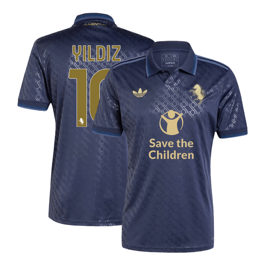 YILDIZ #10 Juventus Third Save The Children Jersey 2024/25 - Reps Jerseys
