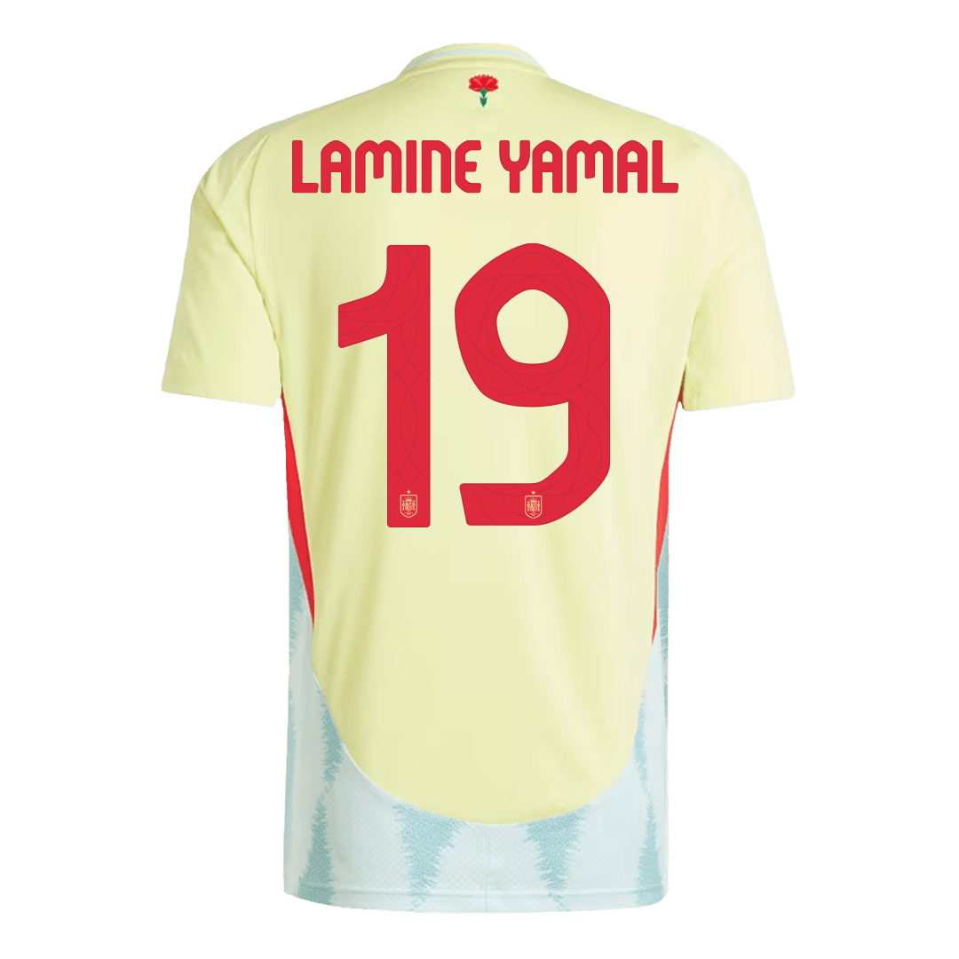 LAMINE YAMAL #19 Spain Away Jersey Euro 2024 - Reps Jerseys