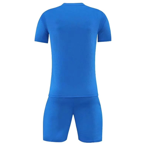 Customize Team Soccer Jersey Kit (Shirt+Short) Blue - 720 - Reps Jerseys