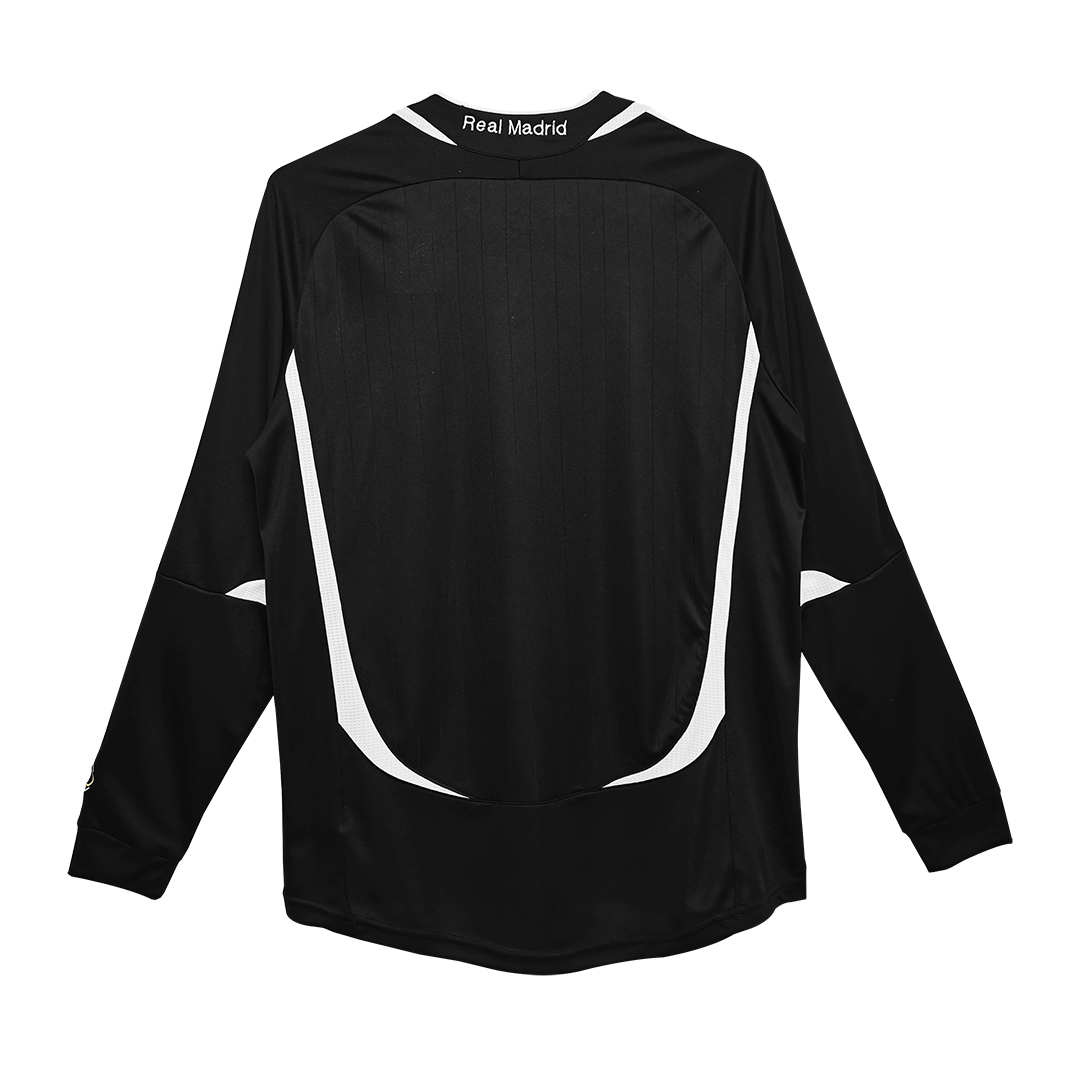 Retro Real Madrid Away Long Sleeve Jersey 2006/07 - Reps Jerseys