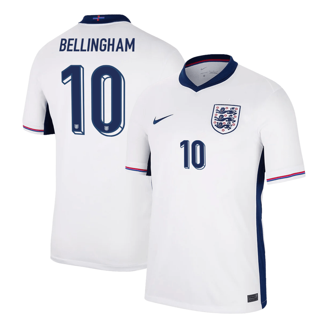 [Super Replica] BELLINGHAM #10 England Home Jersey Euro 2024 - Reps Jerseys