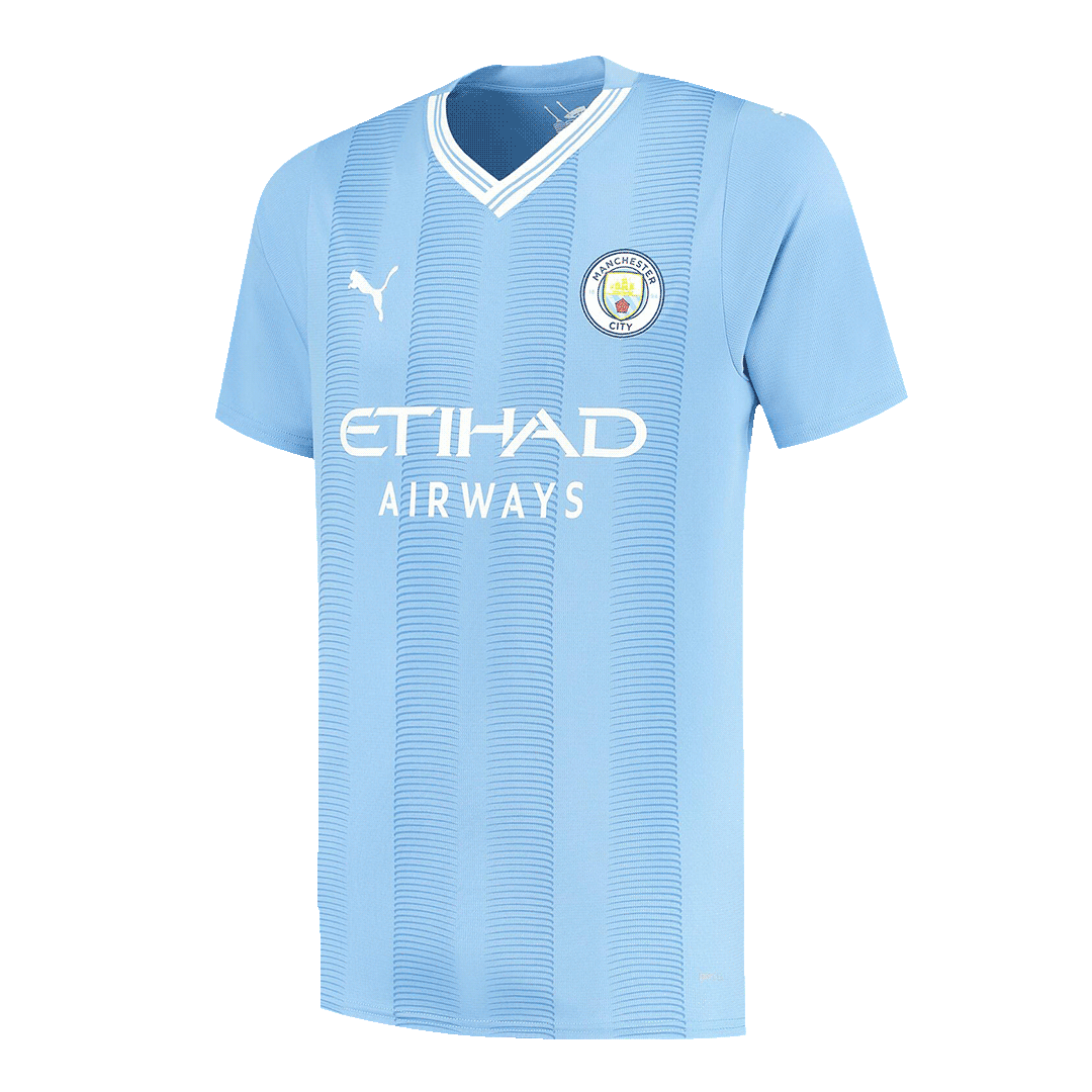 [Super Replica] Manchester City HAALAND #9 UCL Printing Home Jersey 2023/24 - Reps Jerseys