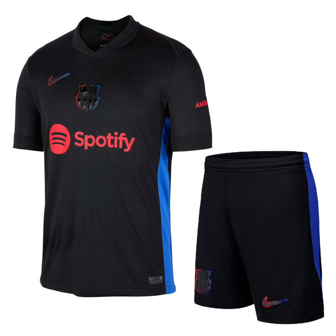 [Super Replica] Barcelona Away Kit(Jersey+Shorts) 2024/25 - Reps Jerseys