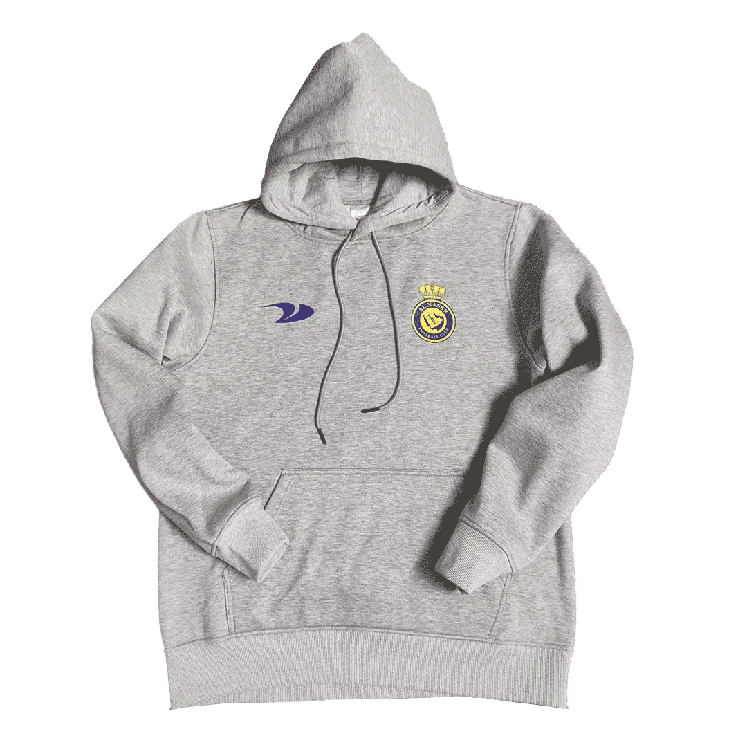 Al Nassr x Ronaldo Sweater Hoodie Gray 2022/23 - Reps Jerseys